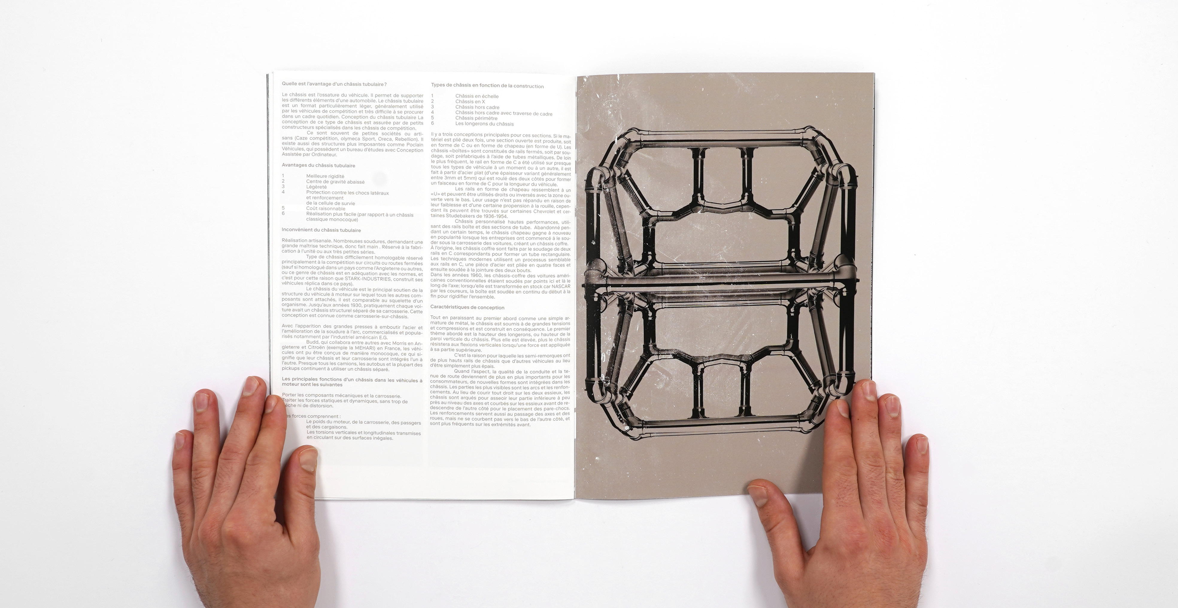 Chene Racing Park editorial design